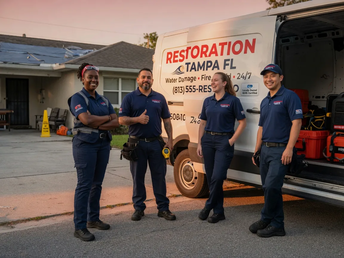 Water Damage Restoration company in Priddy, TX